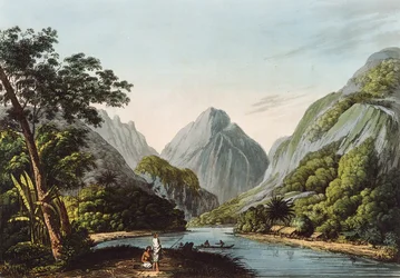Vue dans la baie d